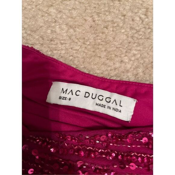 Ieena Duggal 24016 - One Sleeve Beaded Prom Dress NEW - Picture 6 of 9